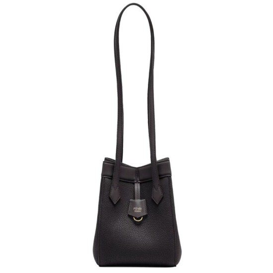 Replica Borsa mini Fendi Origami 8BS083 Nera