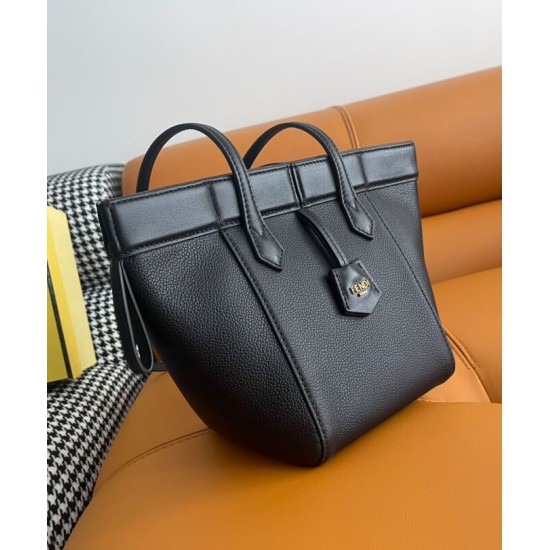 Replica Borsa mini Fendi Origami 8BS083 Nera