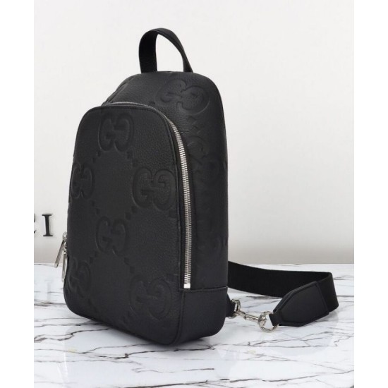 Replica Borsa a tracolla Gucci Jumbo GG 766937 Nera