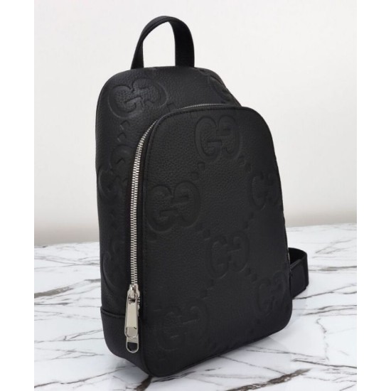 Replica Borsa a tracolla Gucci Jumbo GG 766937 Nera