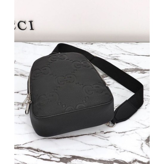 Replica Borsa a tracolla Gucci Jumbo GG 766937 Nera