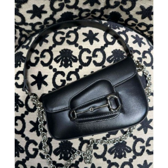 Replica Borsa a tracolla mini Gucci Horsebit 1955 774209
