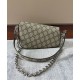 Replica Borsa a tracolla mini Gucci Horsebit 1955 774209 Caffè