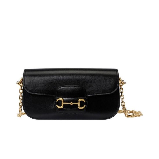 Replica Borsa a tracolla piccola Gucci Horsebit 1955 735178 Nera Replica Borsa a tracolla piccola Gucci Horsebit 1955 735178 Nera