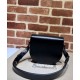Replica Borsa mini arrotondata Gucci Horsebit 1955 760191 Nera