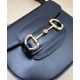 Replica Borsa mini arrotondata Gucci Horsebit 1955 760191 Nera
