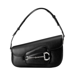 Replica Borsa a tracolla Gucci Horsebit 1955 764155 Nera