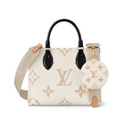 Replica Borsa tote Louis Vuitton OnTheGo PM M24533 Crema