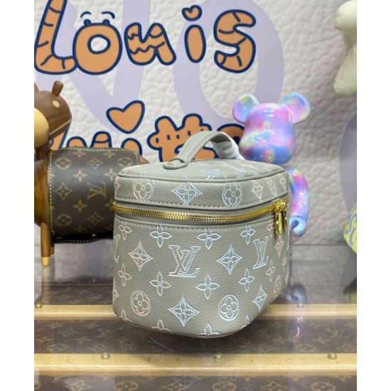 Replica Louis Vuitton Nice Mini beauty case Borsa M23550 Grigio