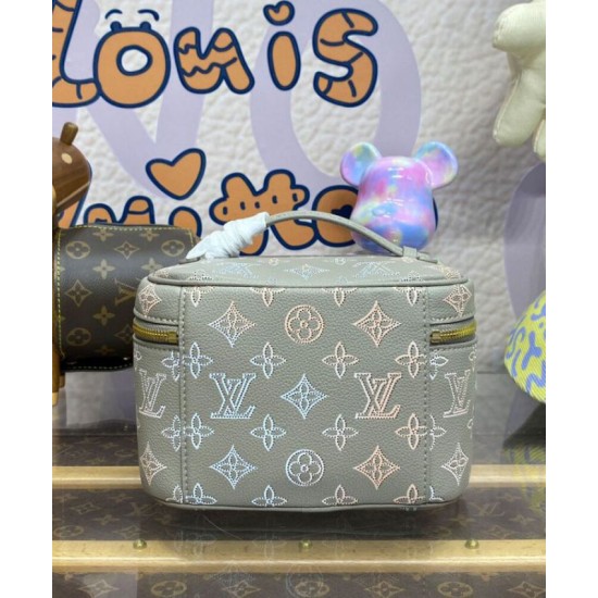 Replica Louis Vuitton Nice Mini beauty case Borsa M23550 Grigio