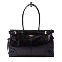 Replica Prada Borsa a mano grande pragmatica e raffinata 1BA433 Nera