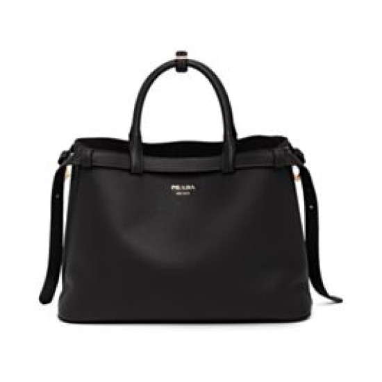 Replica Borsa tote media Prada con cintura 1BA417 nera Replica Borsa tote media Prada con cintura 1BA417 nera
