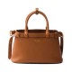 Replica Borsa tote piccola Prada con cintura 1BA418 Caffè