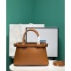 Replica Borsa tote piccola Prada con cintura 1BA418 Caffè