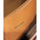 Replica Borsa tote piccola Prada con cintura 1BA418 Caffè