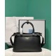 Replica Borsa tote piccola Prada con cintura 1BA418 nera