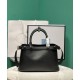 Replica Borsa tote piccola Prada con cintura 1BA418 nera