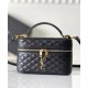 Replica Borsa da toilette YSL Saint Laurent Gaby mini con cerniera nera