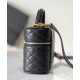 Replica Borsa da toilette YSL Saint Laurent Gaby mini con cerniera nera