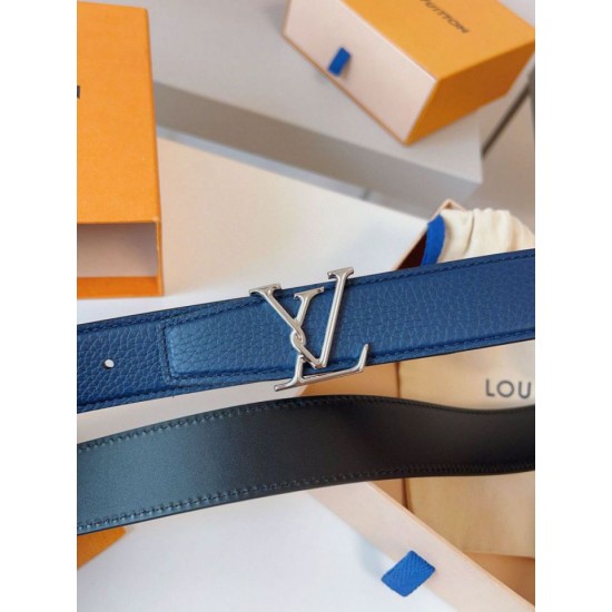 Replica Cintura reversibile Louis Vuitton LV Attract 35 mm M0678V nera