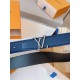 Replica Cintura reversibile Louis Vuitton LV Attract 35 mm M0678V nera