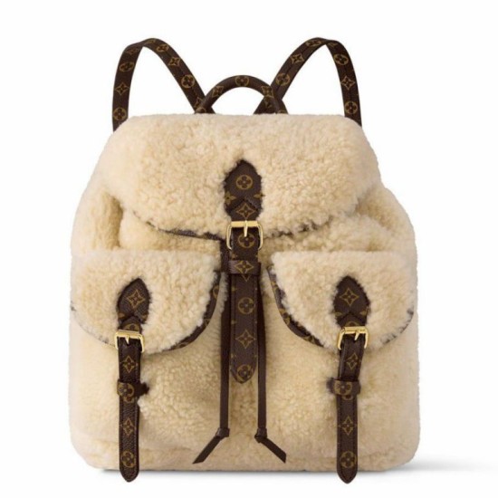 Replica Zaino comodo e funzionale Louis Vuitton M23384 Shearling