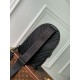 Replica Borsa a tracolla Louis Vuitton Pilot LV Aerogram nera M23736