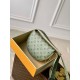 Replica Borsa a tracolla da uomo Louis Vuitton LV Moon M23838 Monogram verde