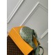 Replica Borsa a tracolla da uomo Louis Vuitton LV Moon M23838 Monogram verde
