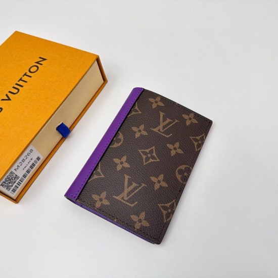 Replica Custodia per passaporto Louis Vuitton M28268 Portafoglio LV Monogram Macassar