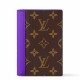 Replica Custodia per passaporto Louis Vuitton M28268 Portafoglio LV Monogram Macassar