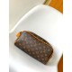 Replica Louis Vuitton Dopp Kit Toilet Pouch M46696 LV Borsa da uomo Monogram