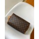 Replica Louis Vuitton Dopp Kit Toilet Pouch M46696 LV Borsa da uomo Monogram