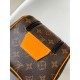 Replica Louis Vuitton Dopp Kit Toilet Pouch M46696 LV Borsa da uomo Monogram