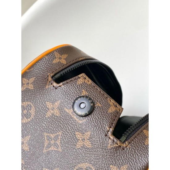 Replica Louis Vuitton Dopp Kit Toilet Pouch M46696 LV Borsa da uomo Monogram