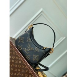 Replica Borsa a tracolla Louis Vuitton Bagatelle FLIGHT MODE M46735 con borchie