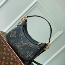 Replica Borsa a tracolla Louis Vuitton Bagatelle FLIGHT MODE M46735 con borchie