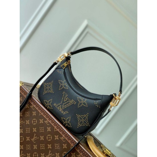 Replica Borsa a tracolla Louis Vuitton Bagatelle FLIGHT MODE M46735 con borchie Replica Borsa a tracolla Louis Vuitton Bagatelle FLIGHT MODE M46735 con borchie