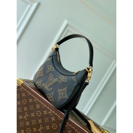 Replica Borsa a tracolla Louis Vuitton Bagatelle FLIGHT MODE M46735 con borchie Replica Borsa a tracolla Louis Vuitton Bagatelle FLIGHT MODE M46735 con borchie