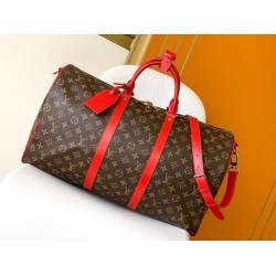 Replica Borsa Louis Vuitton Keepall Bandouliere 50 Monogram Macassar M46769 Replica Borsa Louis Vuitton Keepall Bandouliere 50 Monogram Macassar M46769