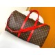 Replica Borsa Louis Vuitton Keepall Bandouliere 50 Monogram Macassar M46769