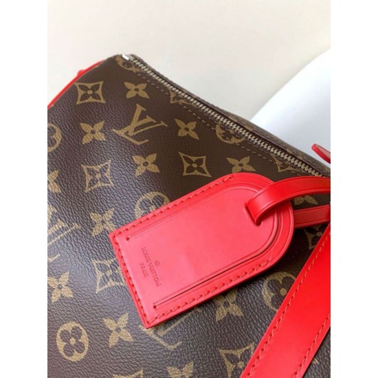 Replica Borsa Louis Vuitton Keepall Bandouliere 50 Monogram Macassar M46769