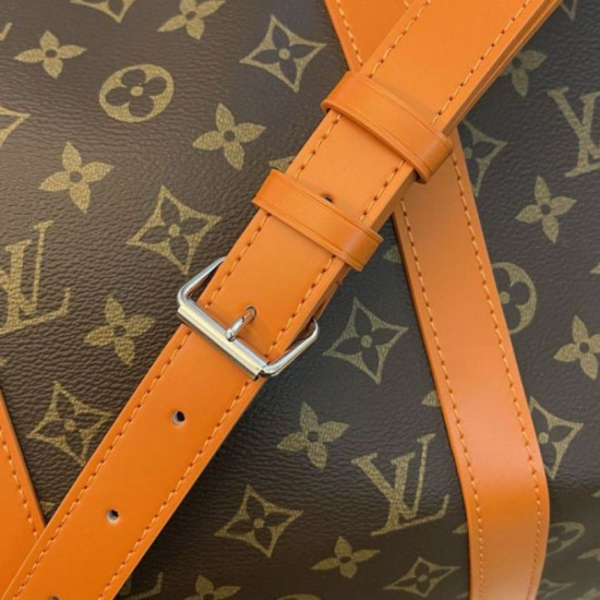 Replica Borsa Louis Vuitton Keepall Bandouliere 50 Monogram Macassar M46770