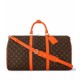 Replica Borsa Louis Vuitton Keepall Bandouliere 50 Monogram Macassar M46770