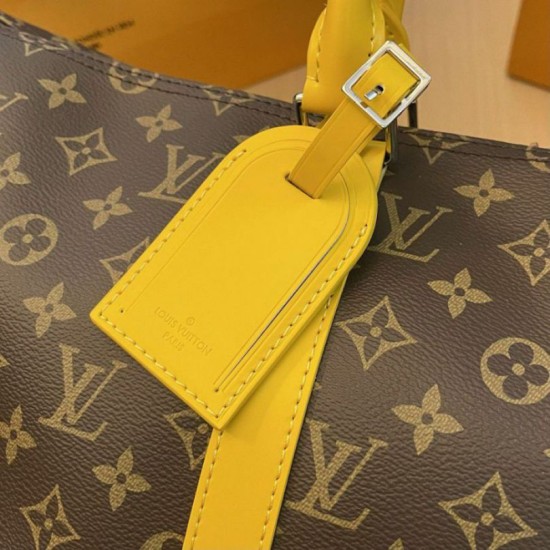 Replica Borsa Louis Vuitton Keepall Bandouliere 50 Monogram Macassar M46771
