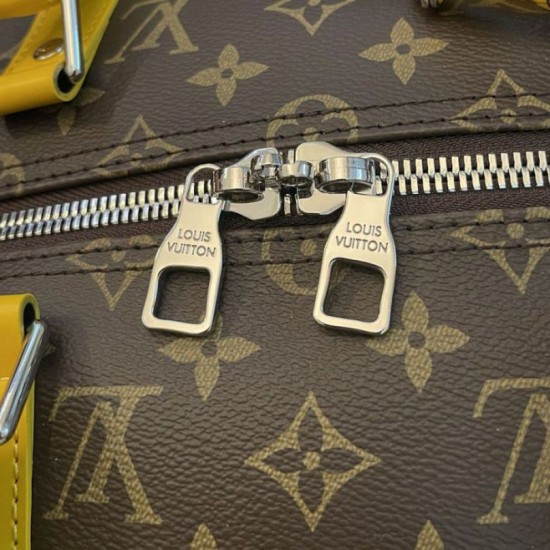 Replica Borsa Louis Vuitton Keepall Bandouliere 50 Monogram Macassar M46771