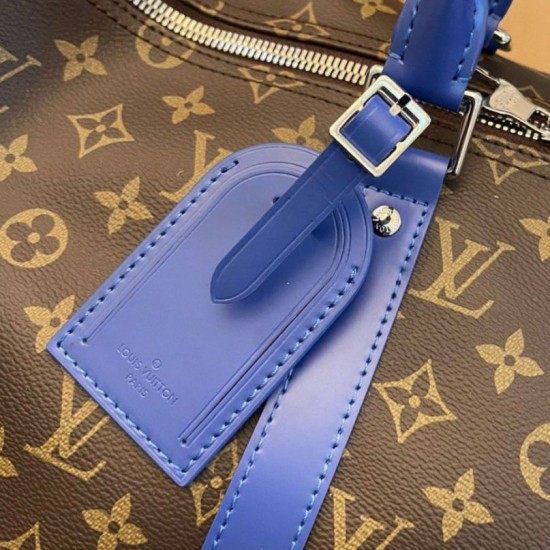 Replica Borsa Louis Vuitton Keepall Bandouliere 50 Monogram Macassar M46772
