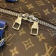 Replica Borsa Louis Vuitton Keepall Bandouliere 50 Monogram Macassar M46772
