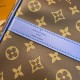 Replica Borsa Louis Vuitton Keepall Bandouliere 50 Monogram Macassar M46772