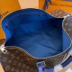 Replica Borsa Louis Vuitton Keepall Bandouliere 50 Monogram Macassar M46772